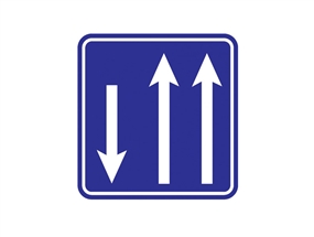 Şerit Düzenleme Levhası 90x90 cm Normal Performans