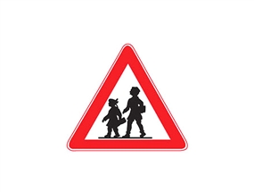 Okul Geçidi Levhası Normal Performans