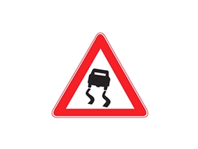 Kaygan Yol Levhası Normal Performans