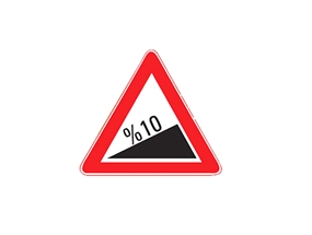 Tehlikeli Eğim (Çıkış) Levhası Normal Performans