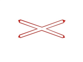 Kontrolsüz Demir Yolu Geçidi (Tek Hat)-Normal Performans 30x100 cm