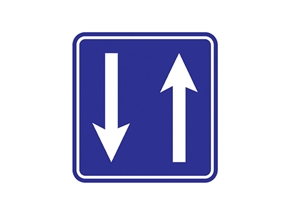 Şerit Düzenleme İki Yönlü Yol Levhası Yüksek Performans