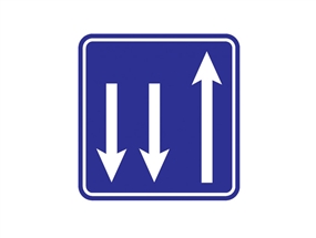 Şerit Düzenleme Levhası 90x90 cm Yüksek Performans