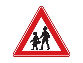 Okul Geçidi Levhası Yüksek Performans 90 cm