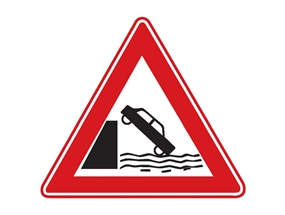 Deniz Ve Nehir Kıyısında Biten Yol-Yüksek Performans 90 cm