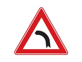 Sola Tehlikeli Viraj-Yüksek Performans 90 cm