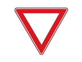 Yol Ver Levhası Yüksek Performans 90 cm