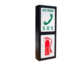 Tünel İçi Yangın Söndürücü ve S.O.S İkili Armatür