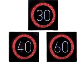 100 cm Azami Hız Sınırlaması Levhası