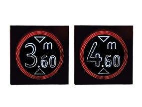 60 cm Gabari-Yükseklik Levhası