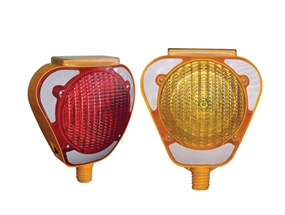 Güneş Enerjili Power LED'li Üçgen Flaşör